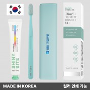 디지웰 프리미엄 파스텔핏 칫솔세트(블루) // 국내생산
