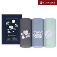 송월타올 달보드레 전통 자개(130g) 자수 1P세트