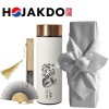 한국전통 K컬쳐 호작도 파우더 데일리 텀블러 440ml 실크부채 기프팅 (보자기 포장)