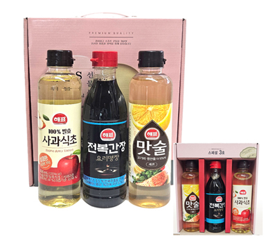 해표스페셜 3호-3종 간장 식초 맛술