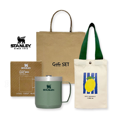 스탠리 캠프머그354ml 텀블러(파우치+쇼핑백포함)